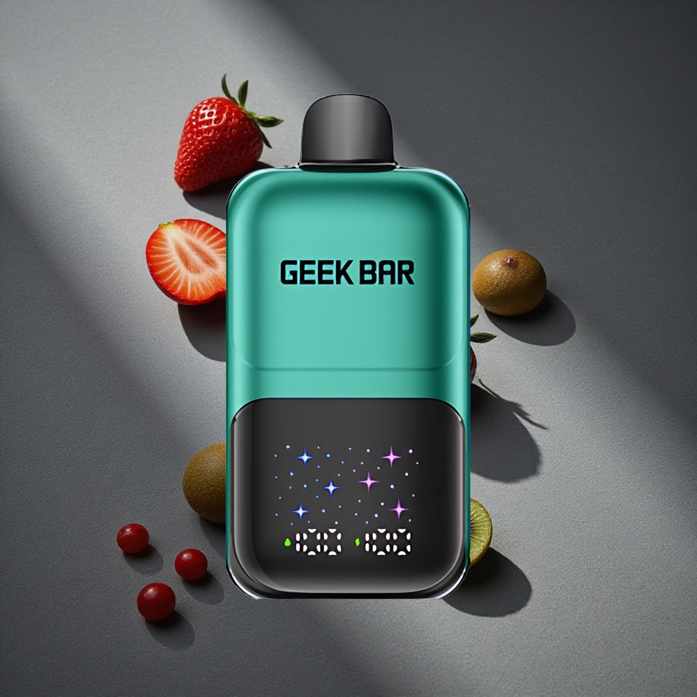 GEEK BAR 2GO Hasta 50000 Caladas Fresa & Kiwi Batería Recargable Peru por mayor