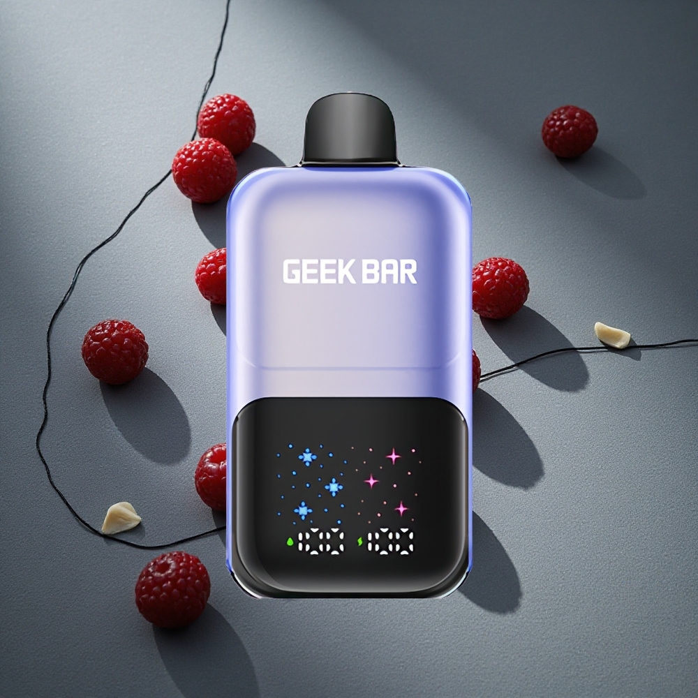 GEEK BAR 2GO Serie Two 50000 Puffs Mezcla de Bayas con Hielo Pantalla Interactiva Grande Peru por mayor