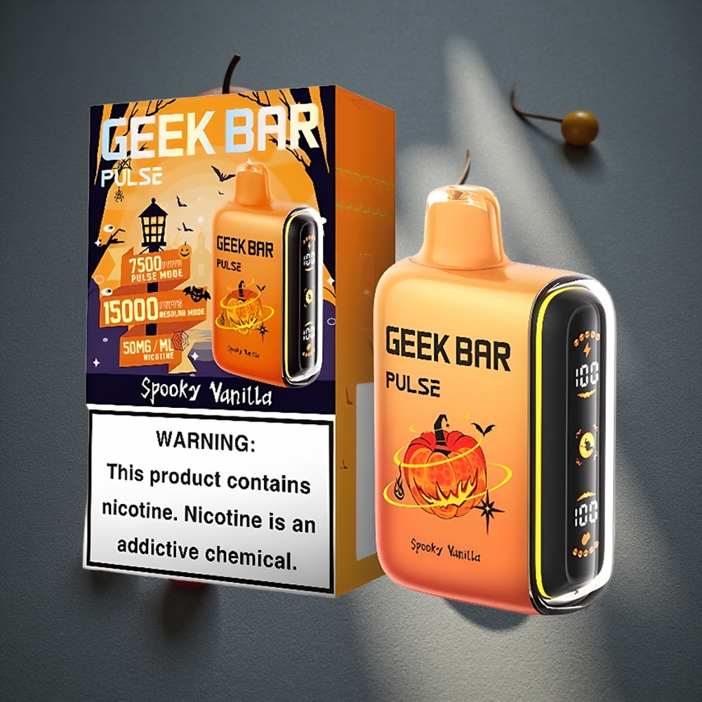 GEEK BAR Pulse 15000 Caladas Disposable Vape Edición Halloween 16ML Capacidad de Líquido Peru por mayor