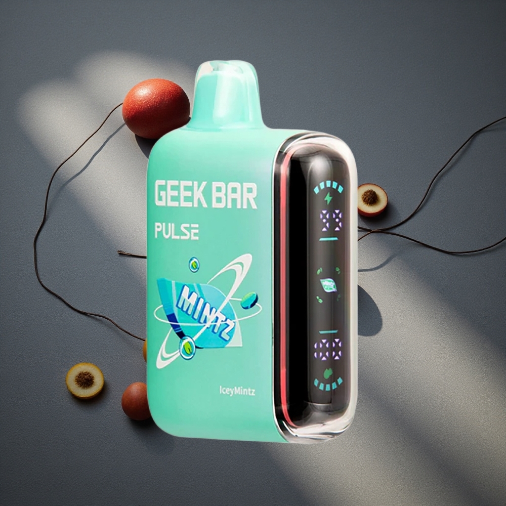 GEEK BAR Pulse 15000 Caladas Vape Desechable Edición Menta 16ML Peru por mayor