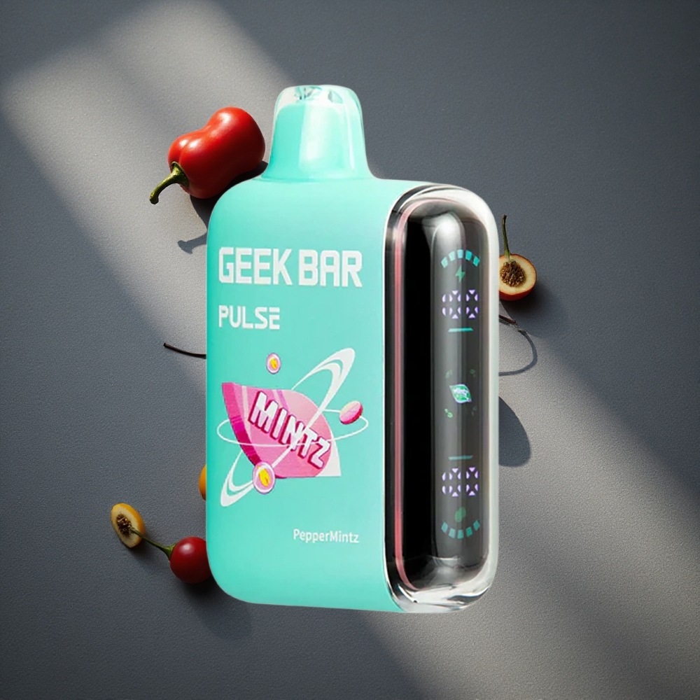 GEEK BAR Pulse 15000 Caladas Vape Desechable Edición Menta 16ML Peru por mayor