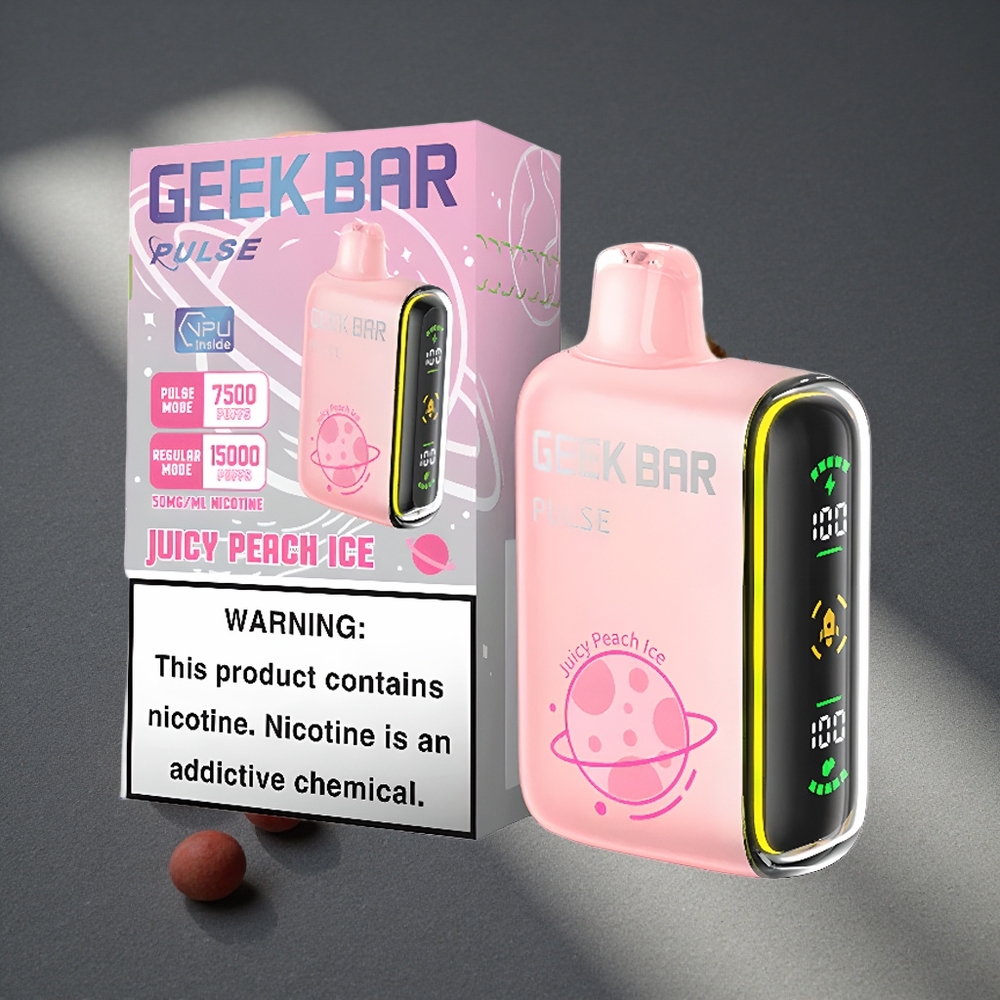 GEEK BAR Pulse 15000 Caladas Vape Desechable Edición Planeta 16ML Capacidad de Líquido Peru por mayor