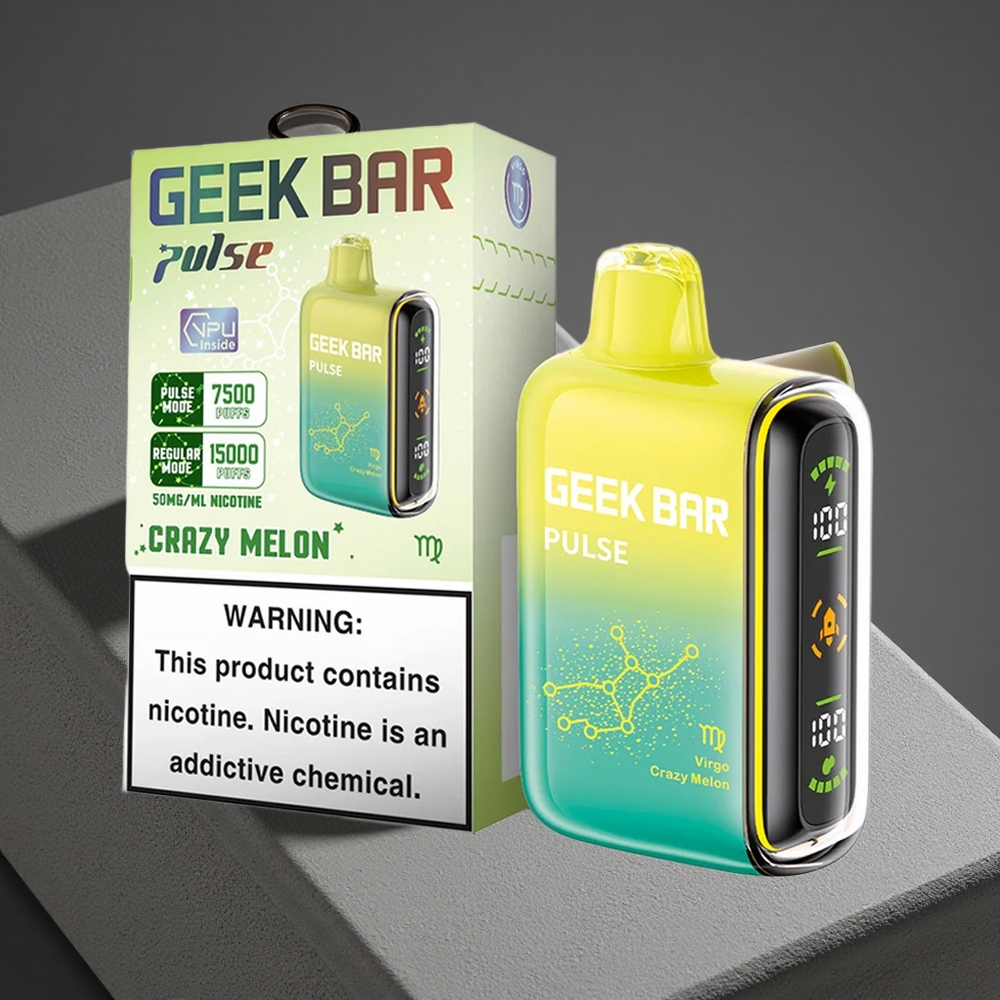 GEEK BAR Pulse 15000 Puffs Edición Zodiaco con Capacidad de Líquido de 16ML Peru por mayor