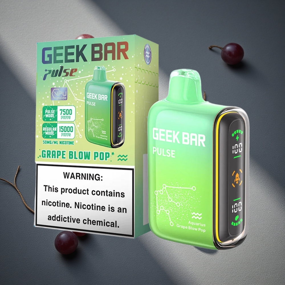 GEEK BAR Pulse 15000 Puffs Edición Zodiaco con Capacidad de Líquido de 16ML Peru por mayor