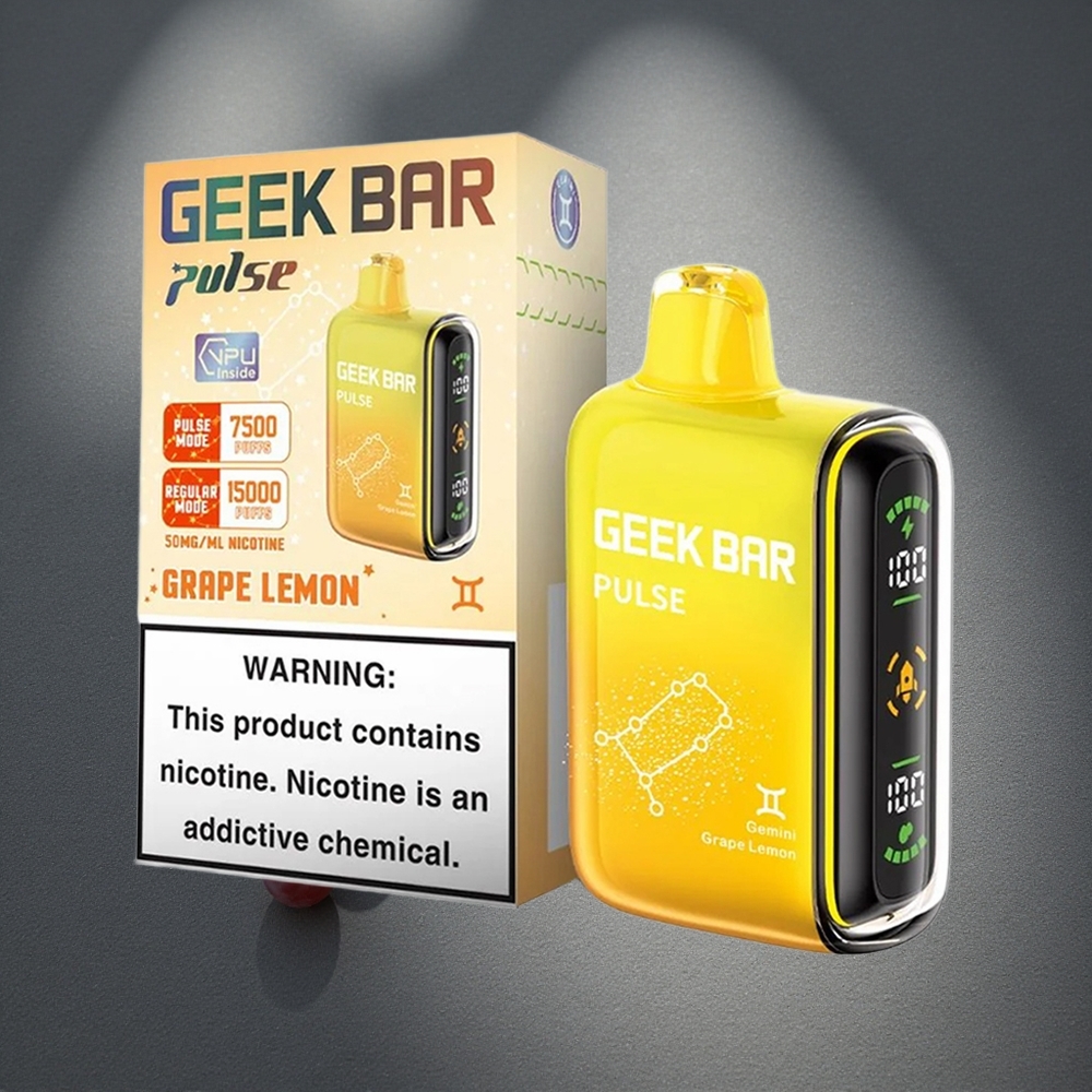 GEEK BAR Pulse 15000 Puffs Edición Zodiaco con Capacidad de Líquido de 16ML Peru por mayor