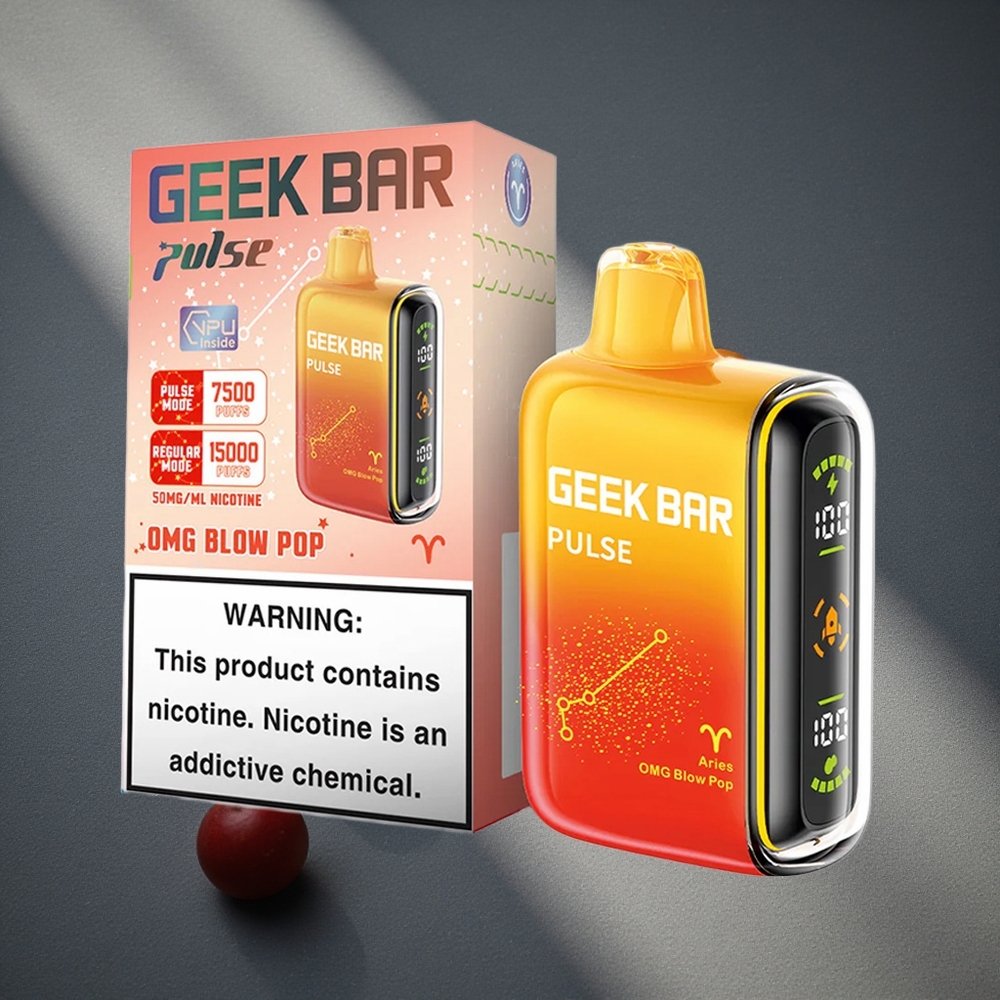 GEEK BAR Pulse 15000 Puffs Edición Zodiaco con Capacidad de Líquido de 16ML Peru por mayor