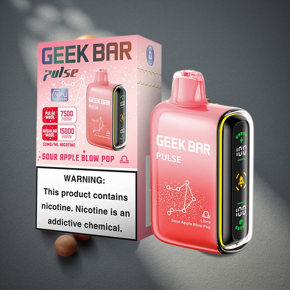 GEEK BAR Pulse 15000 Puffs Edición Zodiaco con Capacidad de Líquido de 16ML Peru por mayor