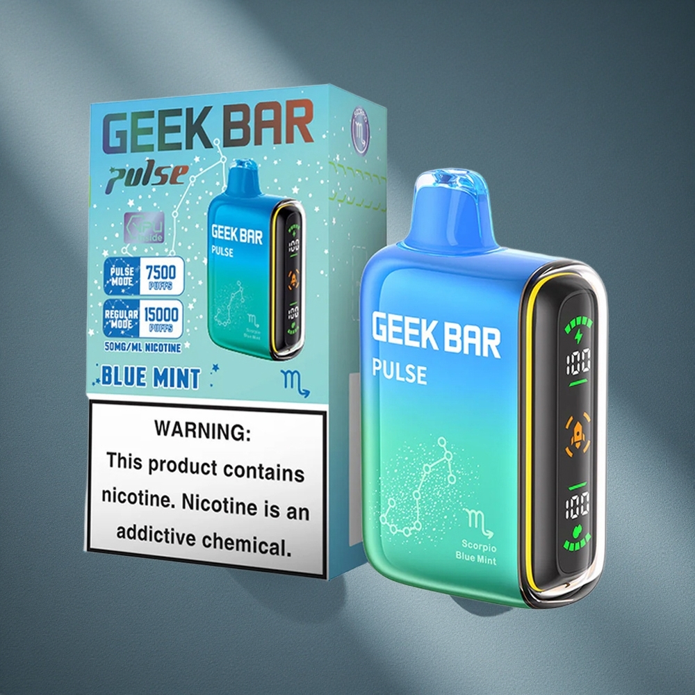 GEEK BAR Pulse 15000 Puffs Edición Zodiaco con Capacidad de Líquido de 16ML Peru por mayor
