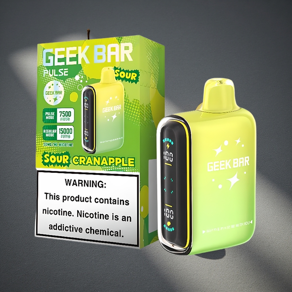 GEEK BAR Pulse 15000 Puffs Vape Edición Agridulce con 16ML de capacidad de líquido Peru por mayor