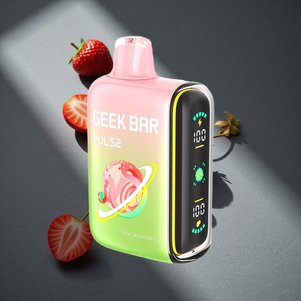 GEEK BAR Pulse 15000 Puffs Vape Edición Agridulce con 16ML de capacidad de líquido Peru por mayor