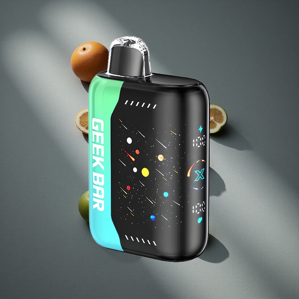GEEK BAR Pulse X 25000 Puffs Vape Desechable Edición Meteorito con Pantalla Indicadora Curva en 3D Peru por mayor