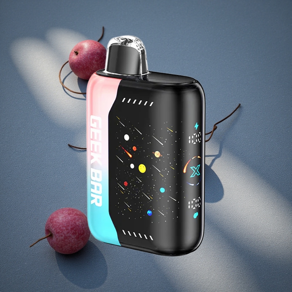 GEEK BAR Pulse X 25000 Puffs Vape Desechable Edición Meteorito con Pantalla Indicadora Curva en 3D Peru por mayor