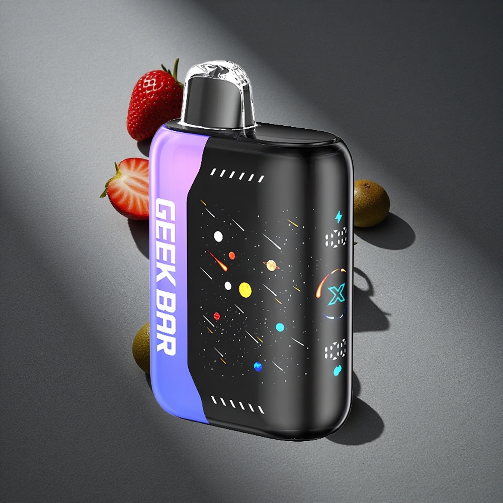 GEEK BAR Pulse X 25000 Puffs Vape Desechable Edición Meteorito con Pantalla Indicadora Curva en 3D Peru por mayor