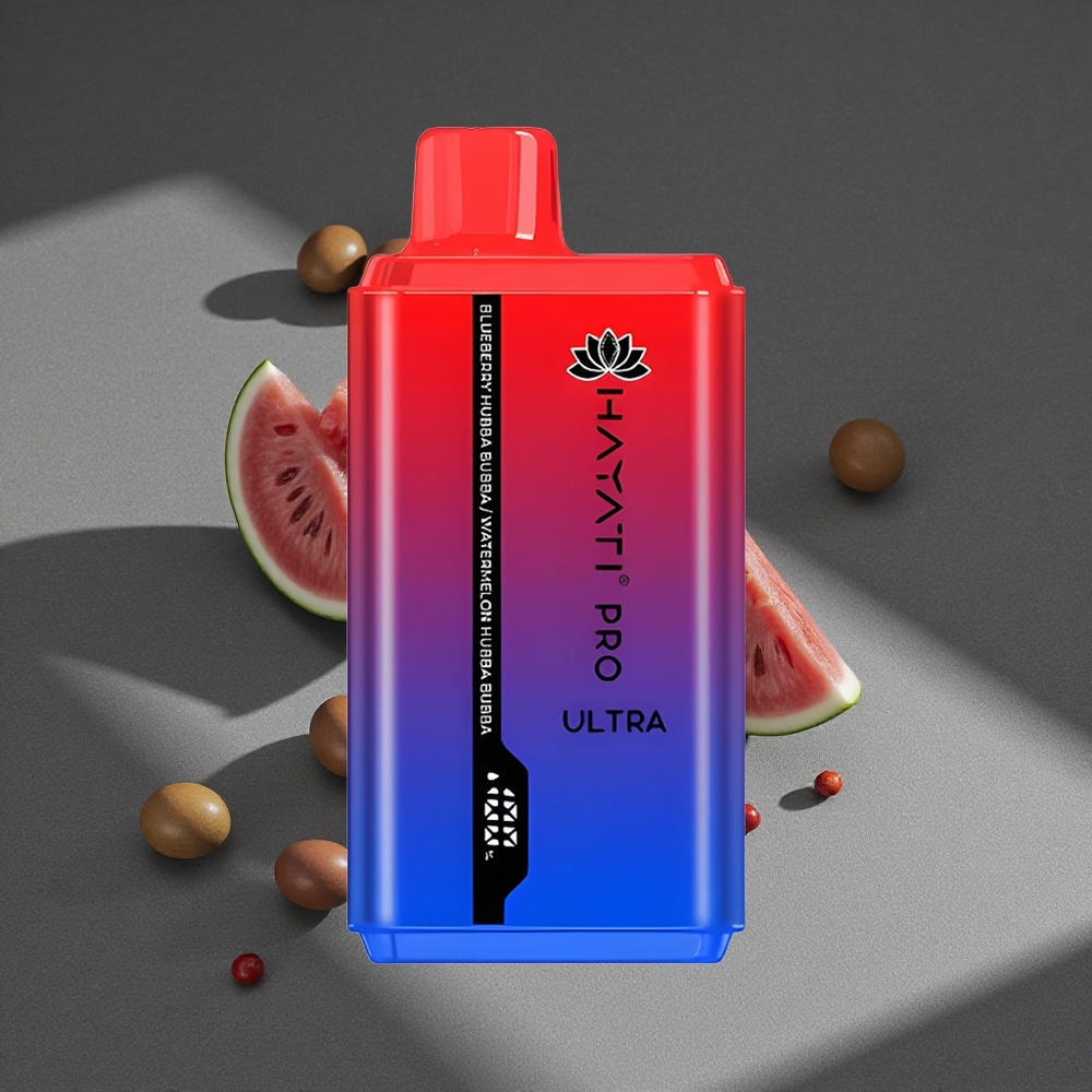 Hayati Pro Ultra 15000 Caladas Vape Desechable Blueberry Hubba Bubba 2 12ml Peru por mayor