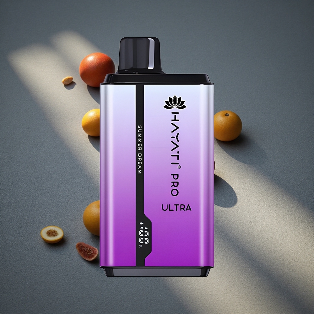Hayati Pro Ultra 15000 Caladas Vape Desechable Sueño de Verano 49 Sabores Peru por mayor
