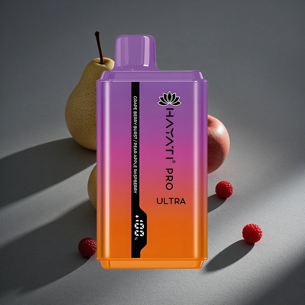 Hayati Pro Ultra 15000 Caladas Vape Desechable Uva Baya Explosión 850mAh Peru por mayor