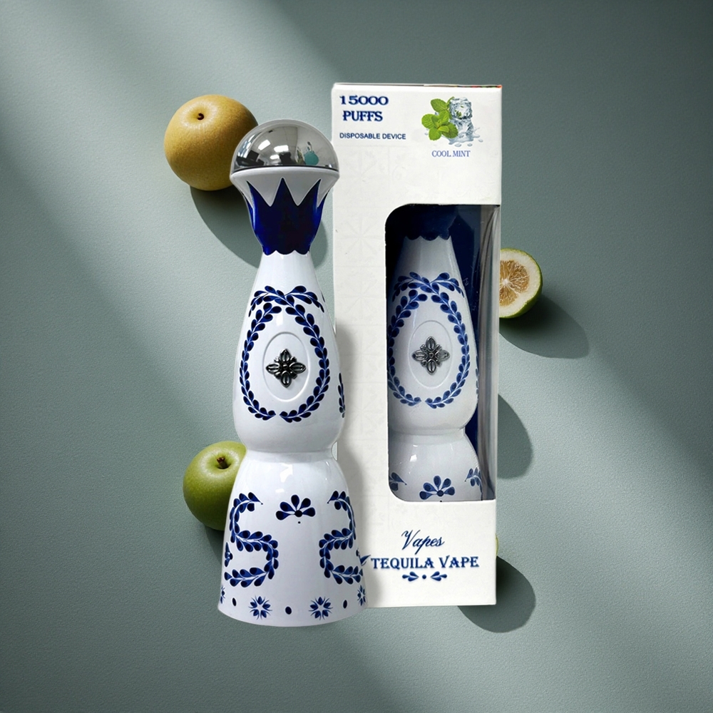 HUMO Azul 15000 Puffs Menta Refrescante 20mL Tanque de E-líquido Precargado Peru por mayor