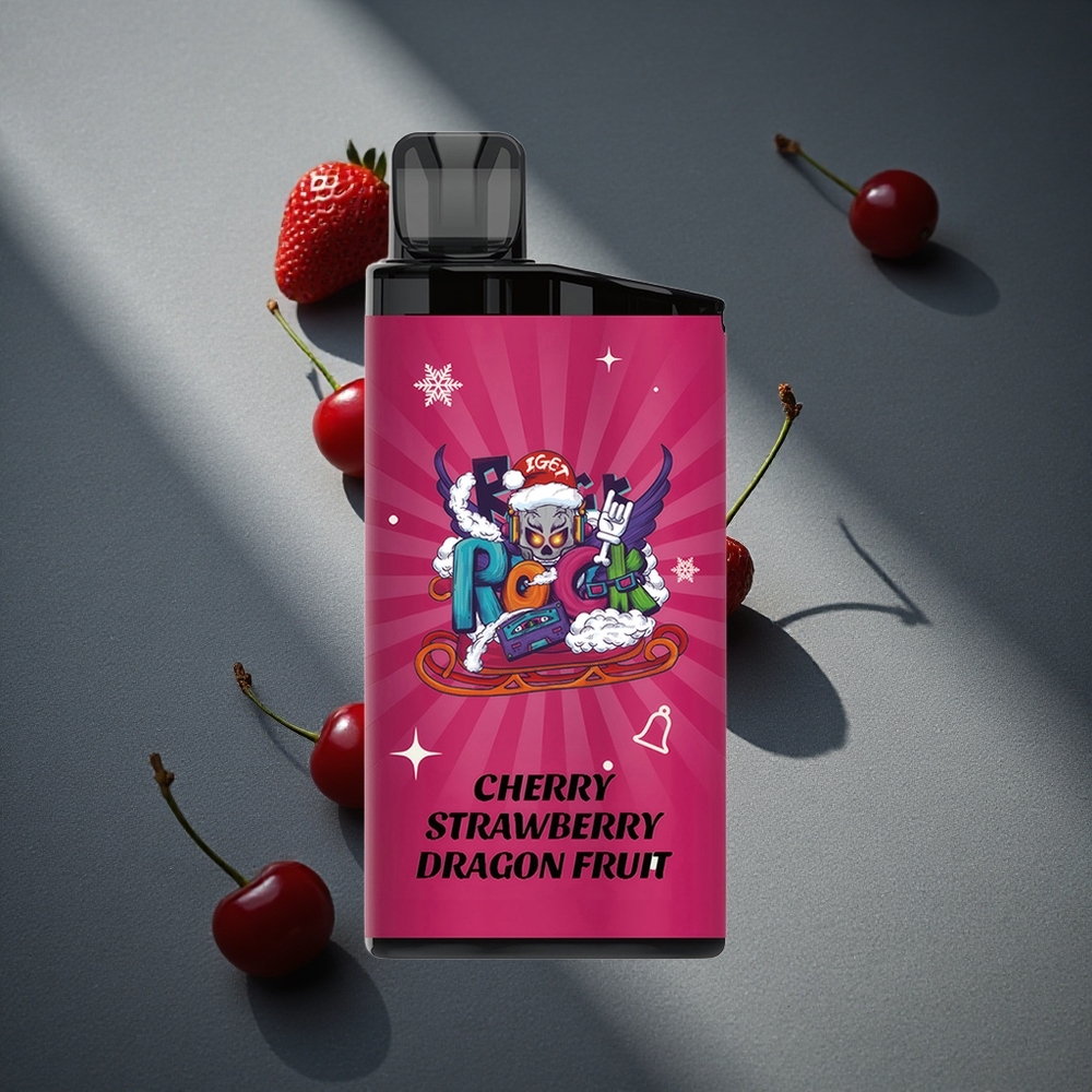 IGET Bar 3500 Caladas Cereza Fresa Fruta del Dragón 1400 mAh Peru por mayor