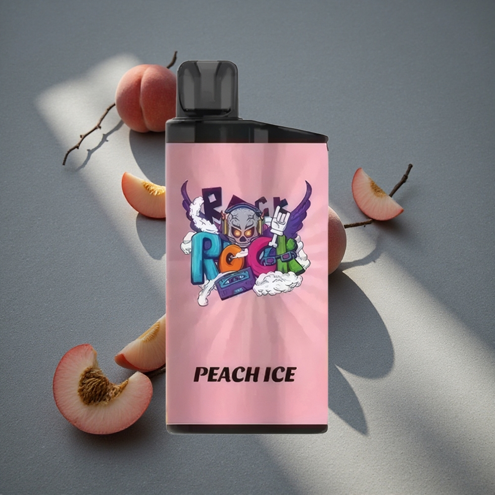 IGET Bar 3500 Caladas Vape Desechable Melocotón Helado Batería 1400 mAh Peru por mayor