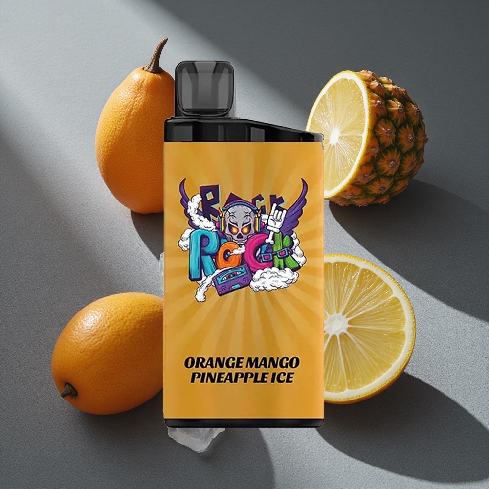 IGET Bar 3500 Caladas Vape Desechable Naranja Mango Piña Hielo Capacidad de la Batería: 1400 mAh Peru por mayor