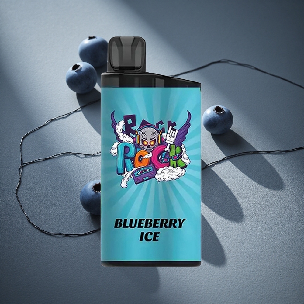 IGET Bar 3500 Puffs Vape Desechable Arándano Azul Hielo Capacidad de la Batería: 1400 mAh Peru por mayor