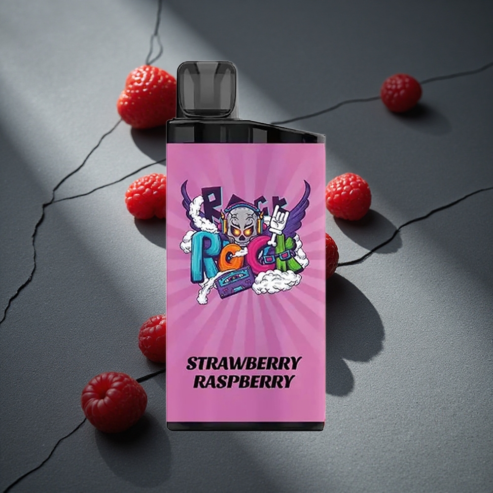 IGET Bar 3500 Puffs Vape Desechable Fresa Frambuesa Capacidad de la Batería: 1400 mAh Peru por mayor