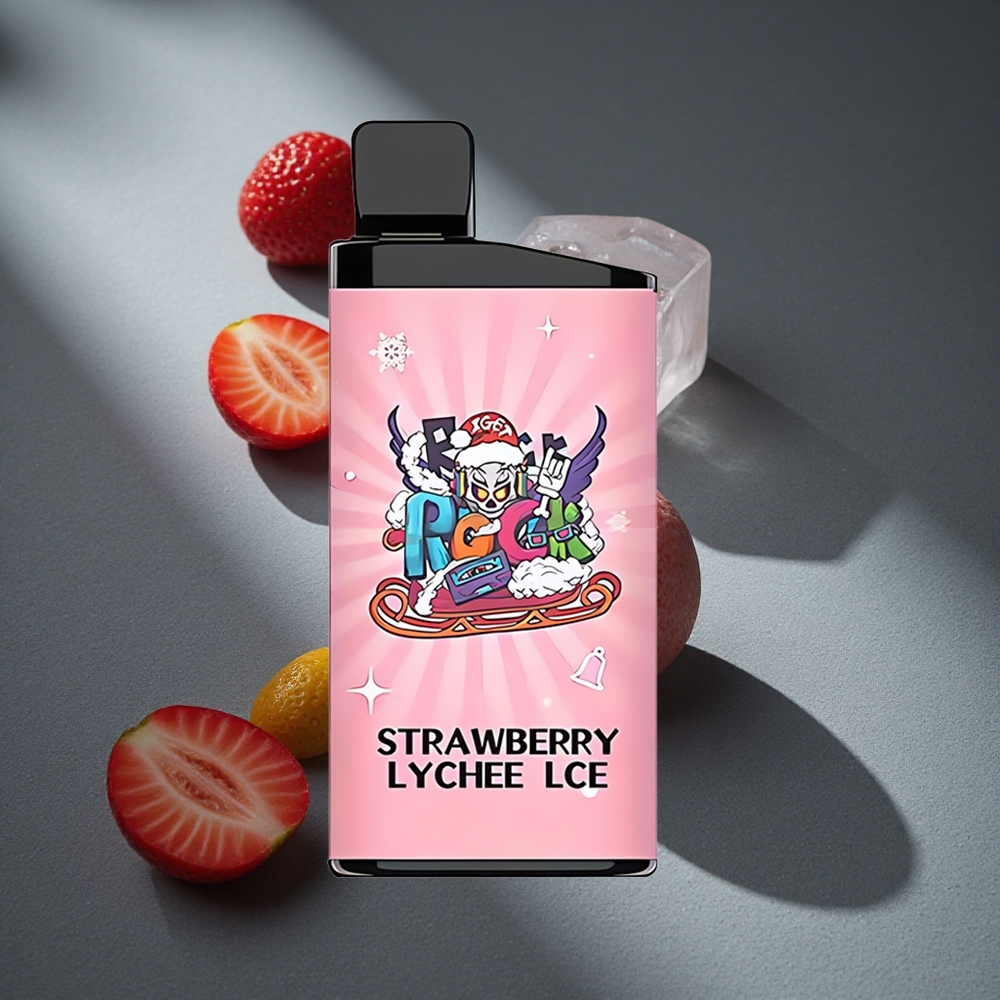 IGET Bar 3500 Puffs Vape Desechable Fresa Lichi Hielo Capacidad de la Batería 1400 mAh Peru por mayor