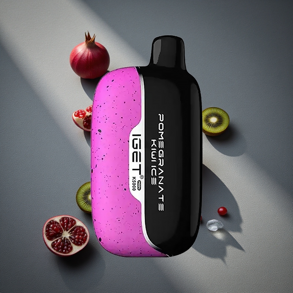 IGET Moon K5000 Puffs Vape Desechable Granada Kiwi Hielo Hasta 5000 Caladas Peru por mayor