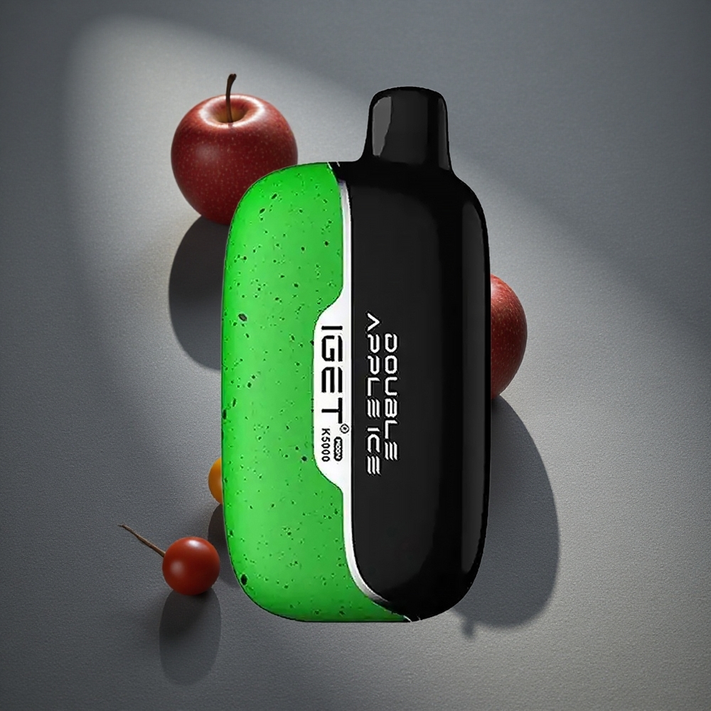 IGET Moon K5000 Puffs Vape Desechable Manzana Doble Hielo Hasta 5000 Caladas Peru por mayor