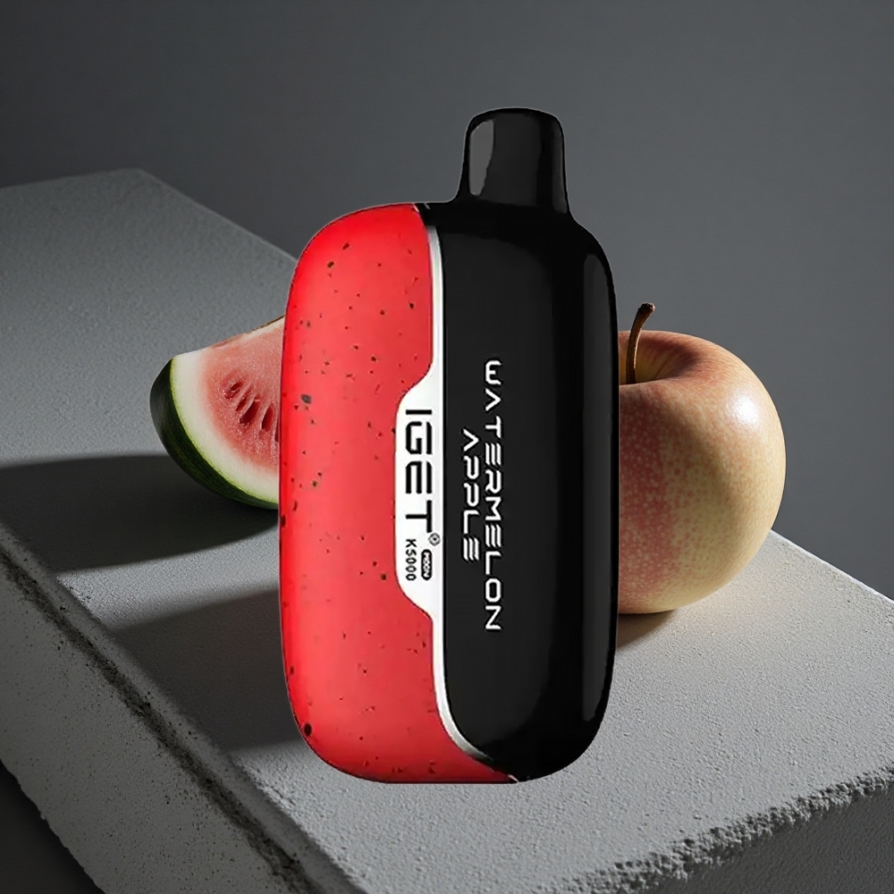 IGET Moon K5000 Puffs Vape Desechable Sandía Manzana Hasta 5000 Caladas Peru por mayor