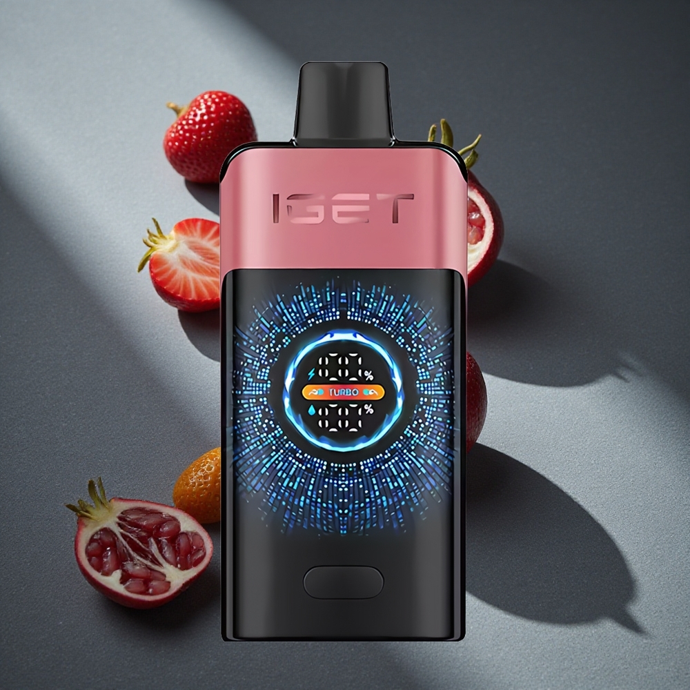 IGET ONE 12000 Puffs Fresa Granada Hielo Dispositivo de Vapeo Desechable Peru por mayor