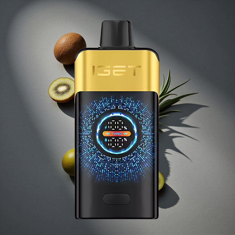 IGET ONE 12000 Puffs Vape Desechable Kiwi Piña (Pantalla Curva Grande a Color) Peru por mayor