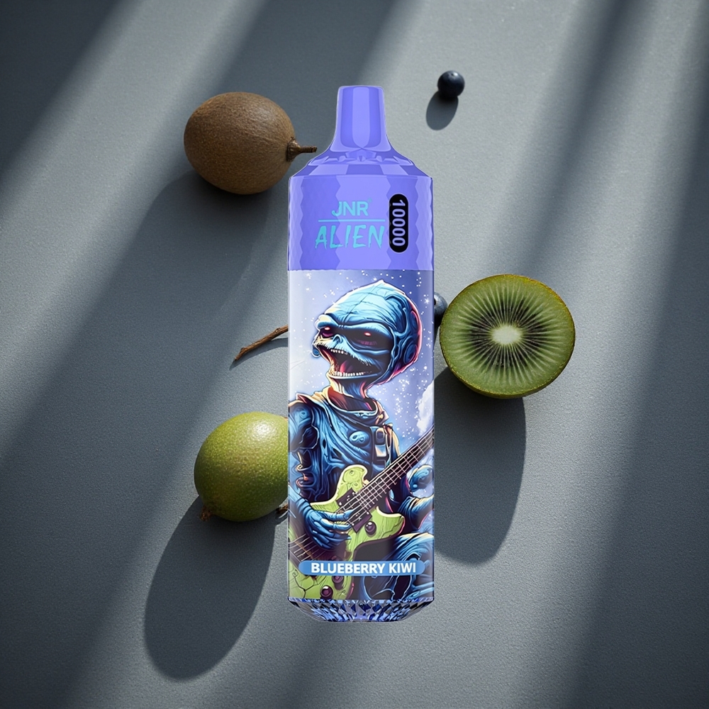 JNR Alien 10000 Puffs Arándano Kiwi 850mAh Peru por mayor