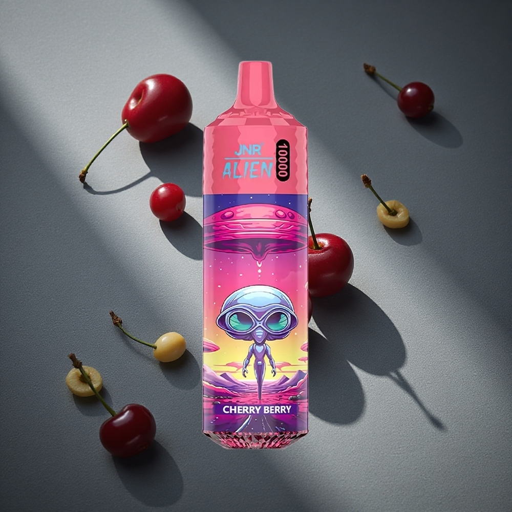 JNR Alien 10000 Puffs Cereza Baya 850mAh Peru por mayor