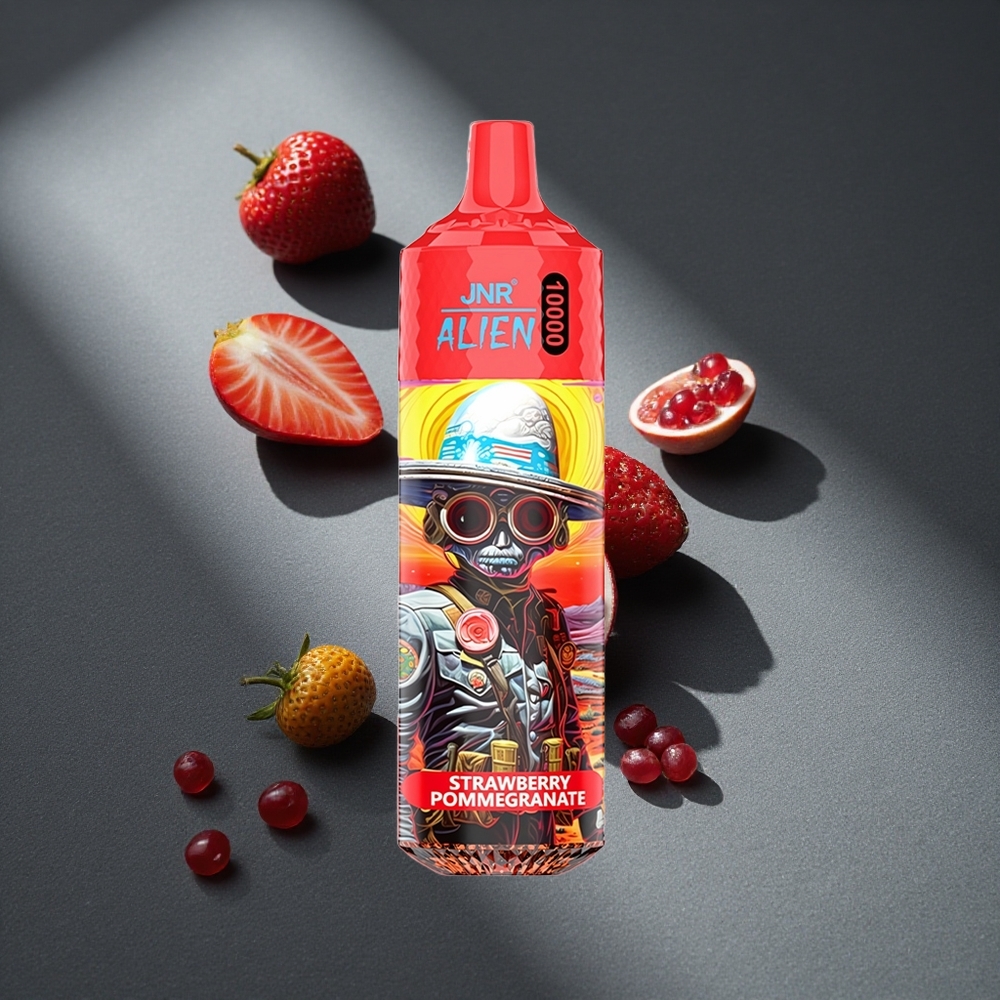 JNR Alien 10000 Puffs Disposable Vape Fresa Granada Batería de 850mAh Peru por mayor