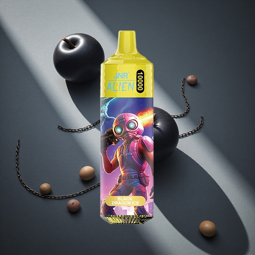 JNR Alien 10000 Puffs Dragón Negro Hielo 850mAh Peru por mayor