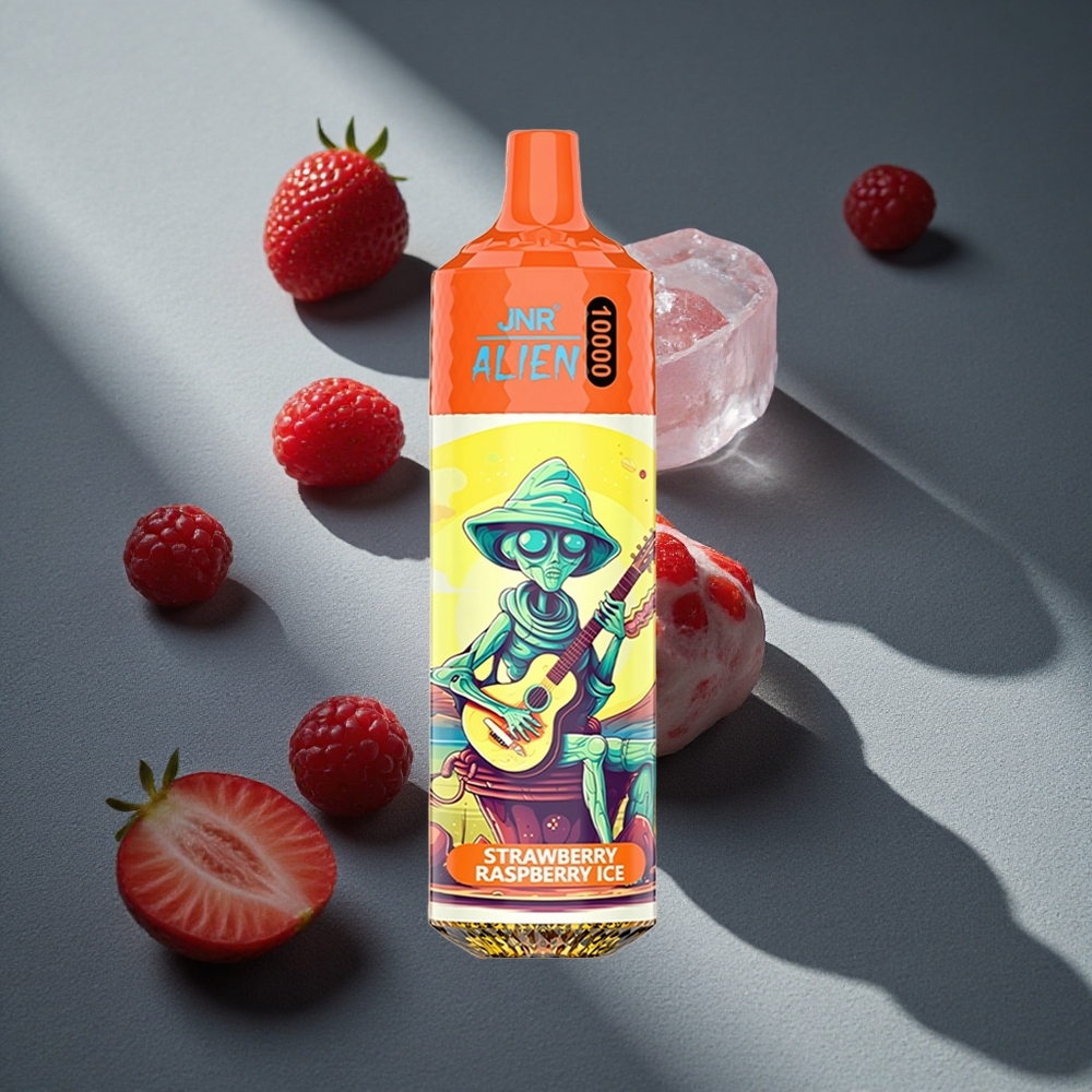 JNR Alien 10000 Puffs Fresa Frambuesa Hielo 850mAh Peru por mayor