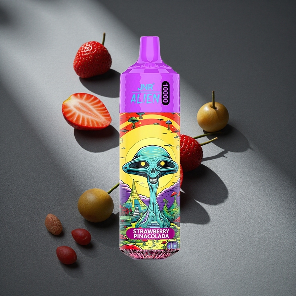 JNR Alien 10000 Puffs Fresa Piña Colada 20ml E-liquid Peru por mayor