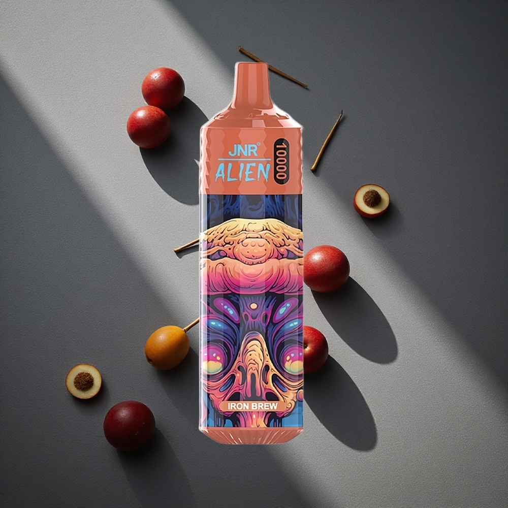 JNR Alien 10000 Puffs Iron Brew 850mAh Peru por mayor