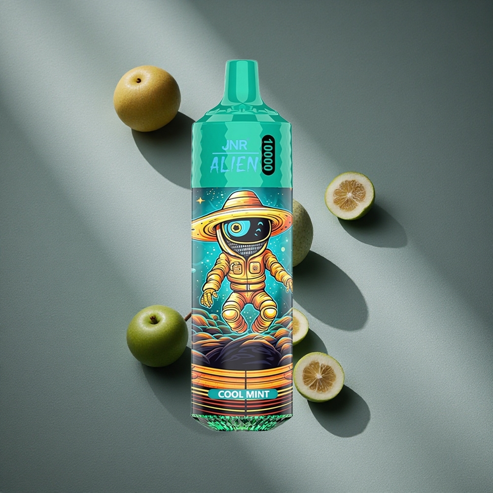 JNR Alien 10000 Puffs Menta Refrescante 850mAh Peru por mayor