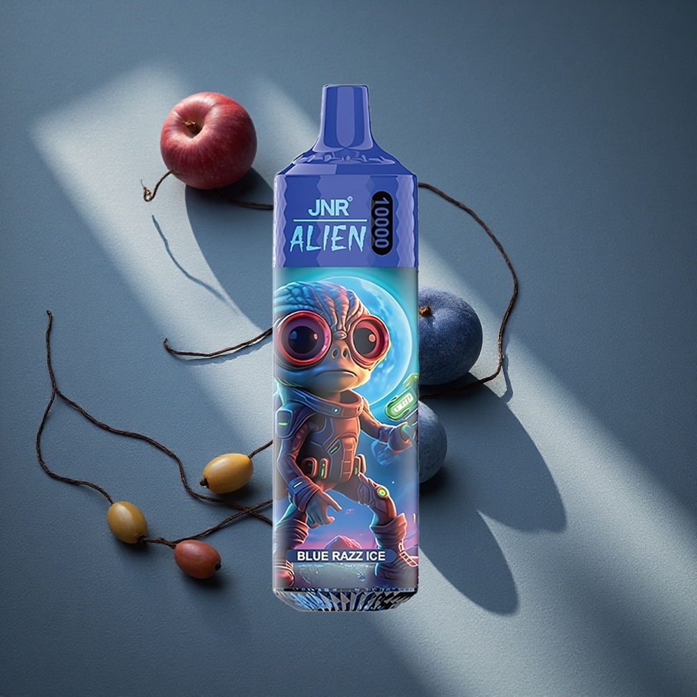 JNR Alien 10000 Puffs Vape Disposable Arándano Azul Hielo 850mAh Capacidad de Batería Peru por mayor