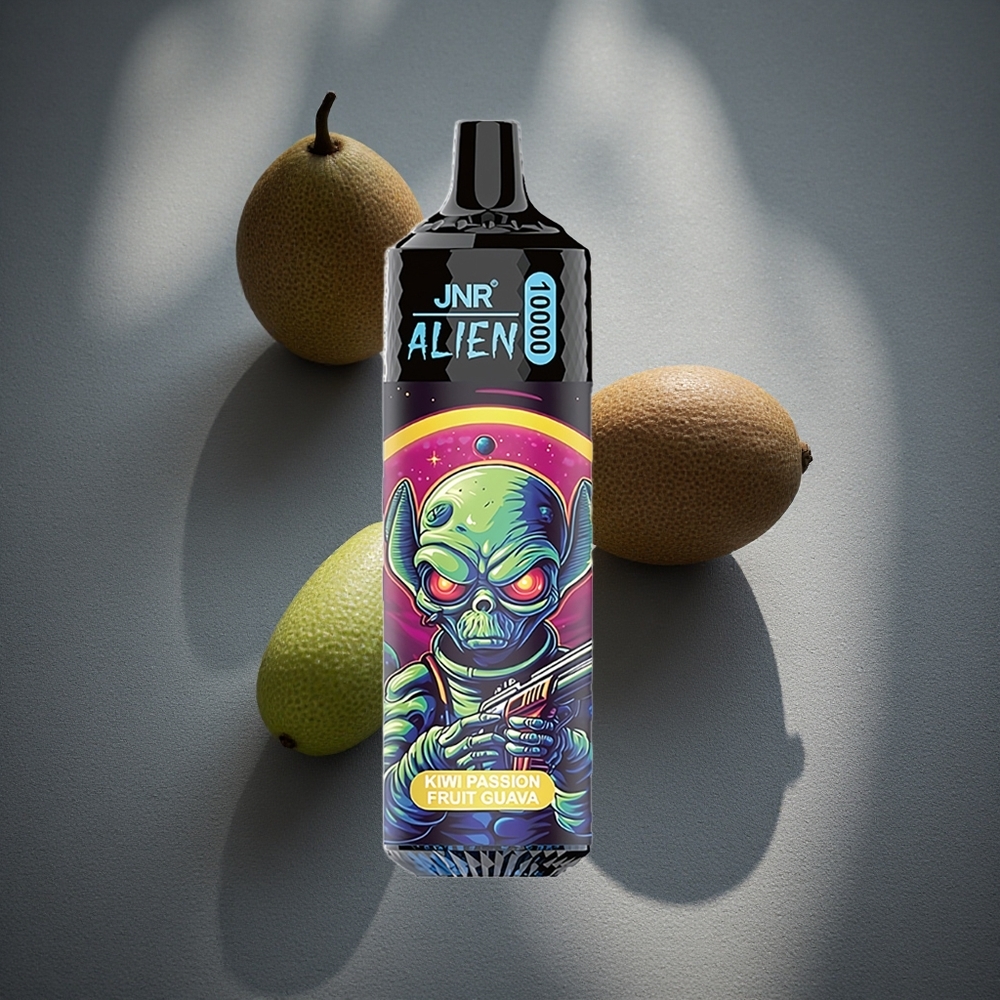 JNR Alien 10000 Puffs Vape Disposable Kiwi maracuyá guayaba 850mAh Capacidad de Batería Peru por mayor