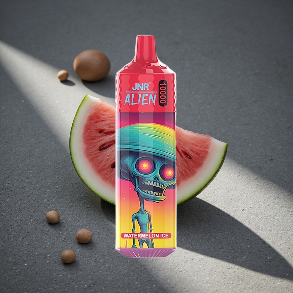 JNR Alien 10000 Puffs Vaporizador Desechable Sandía Hielo 850mAh Peru por mayor