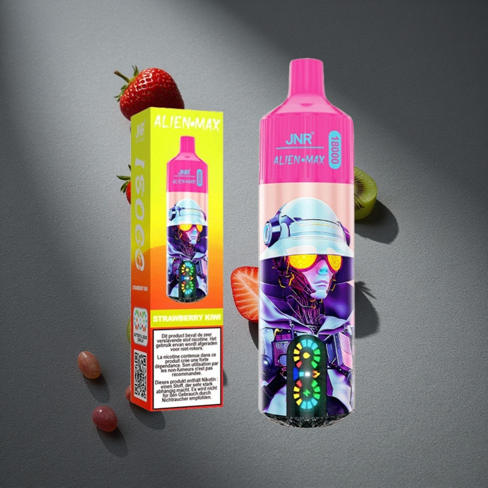 JNR Alien Max 18000 Puffs Fresa Kiwi 28ml E-líquido Peru por mayor
