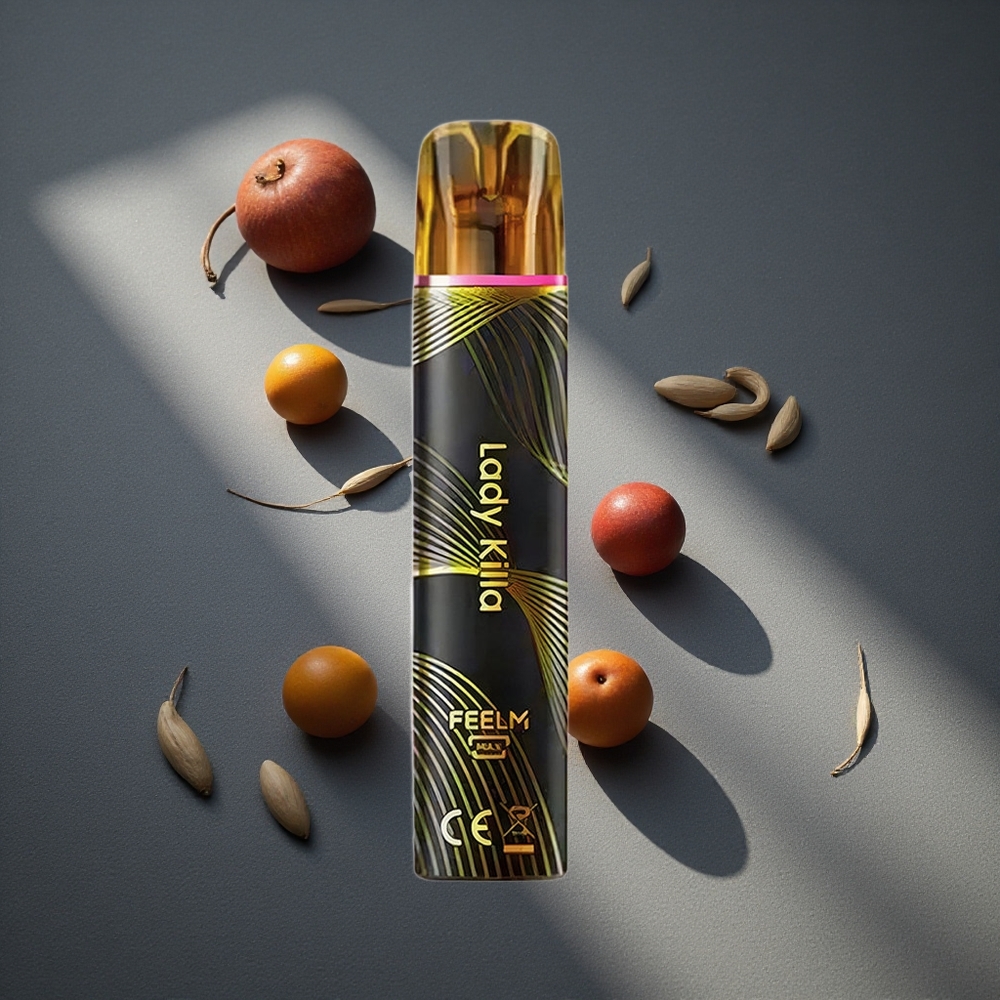 JNR Black&Golden 600+200 Puffs Disposable Vape Asesina de damas 600+200 Caladas Peru por mayor