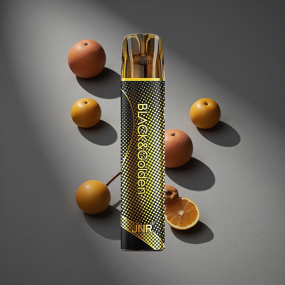 JNR Black&Golden 600+200 Puffs Triple Mango (Triple Mango) 2ml Capacidad de Líquido Peru por mayor