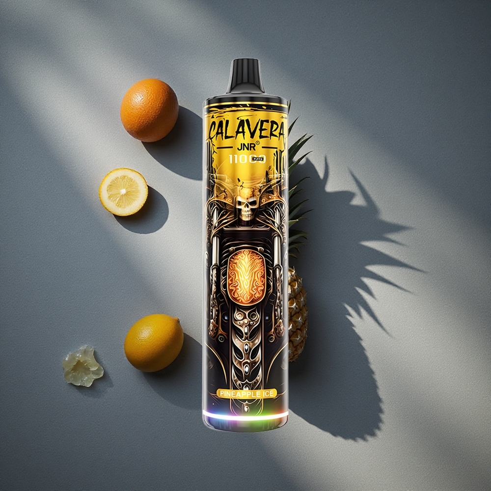 JNR Calavera 11000 Puffs Desechable Piña Hielo 21ml Capacidad de E-Líquido Peru por mayor