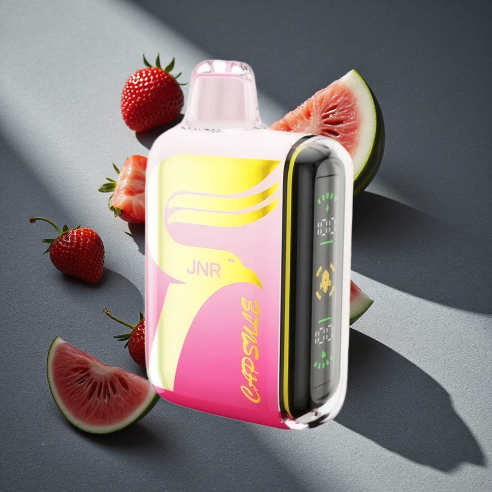 JNR Capsule 15000 Caladas Vape Desechable Fresa Sandía Hielo 850mAh Peru por mayor