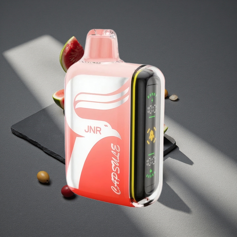 JNR Capsule 15000 Puffs Vape Desechable Sandía Brazz Hielo Pantalla Inteligente LED Peru por mayor