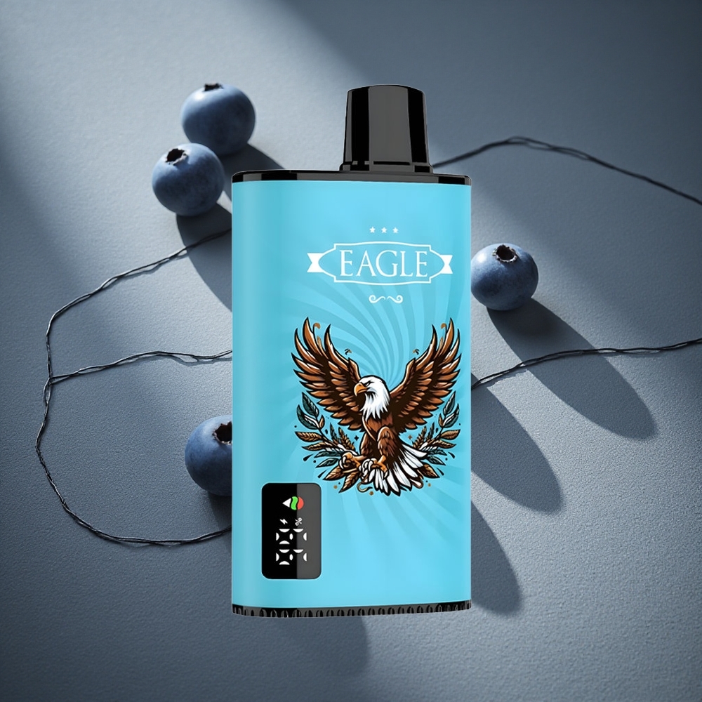 JNR EAGLE Smart 23000 Puffs Desechable Vape Arándano Azul Pantalla Digital Peru por mayor